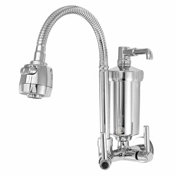 Torneira Gourmet Com Filtro Cozinha Parede Del Metais