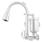 Torneira Gourmet com Filtro de Parede - Corpo 3/4" Robusto -