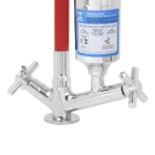 Torneira Gourmet Cone Vermelho Filtro Cozinha C31 Mesa 1/4 de