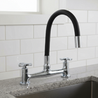 Torneira Gourmet Cozinha Flexível Água Quente Fria Bancada