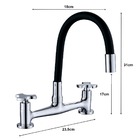 Torneira Gourmet Cozinha Flexível Água Quente Fria Bancada