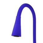 Torneira Gourmet Cozinha Flexível Cone 2 Jatos Azul Mesa C62