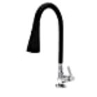 Torneira Gourmet Cozinha Flexível Cone 2 Jatos Preto Mesa C34