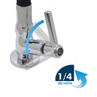 Torneira Gourmet Cozinha Flexível Cone 2 Jatos Preto Mesa C34