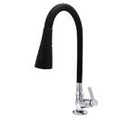 Torneira Gourmet Cozinha Flexível Cone 2 Jatos Preto Mesa C34