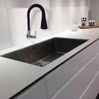 Torneira Gourmet Cozinha Flexível Cone 2 Jatos Preto Parede C