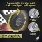 Torneira Gourmet Cozinha Flexível Cone 2 Jatos Vermelha Mesa