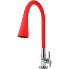 Torneira Gourmet Cozinha Flexível Cone 2 Jatos Vermelha Mesa