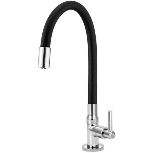 Torneira Gourmet Cozinha Flexível Pia Bancada 1/4 De Volta