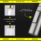 Torneira Gourmet Cozinha Monocomando Flexível Inox Escovado