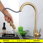 Torneira Gourmet Cozinha Monocomando Flexível Inox Escovado D