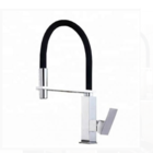 Torneira Gourmet Cozinha Monocomando Mangueira Preta Flex