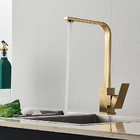 Torneira Gourmet Cozinha Monocomando Misturador Dourada Luxo