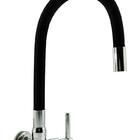 Torneira Gourmet Cozinha Parede Flexível 1/4 Volta Preto C34