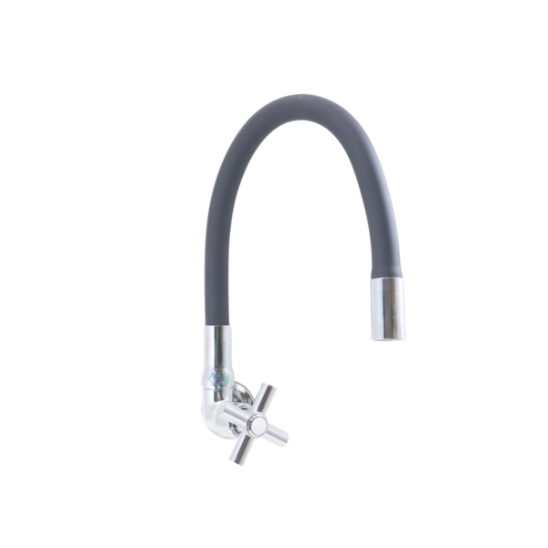 Torneira Gourmet Cozinha Preta C-64 Parede 1/4v.