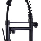 Torneira Gourmet Cozinha Preto Fosco De Parede