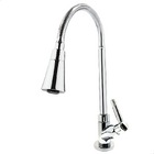 Torneira Gourmet De Bancada Para Cozinha Cromada Cone 2 Jato