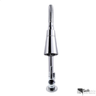 Torneira Gourmet De Bancada Para Cozinha Cromada Cone 2 Jato