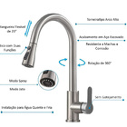 Torneira Gourmet De Cozinha Bancada Com Função Extensível Mis