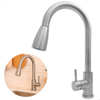 Torneira Gourmet De Cozinha Bica Alta Inox Escovado Monocoman