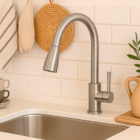 Torneira Gourmet De Cozinha Bica Alta Inox Escovado Monocoman