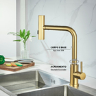 Torneira Gourmet De Cozinha Extensível Misturador Monocomando