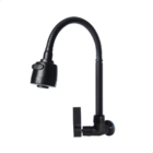 Torneira Gourmet De Cozinha Fullblack Preta De Parede