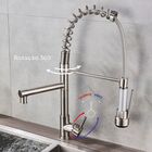 Torneira Gourmet De Cozinha Monocomando Inox Escovado Luxo Br