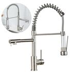 Torneira Gourmet De Cozinha Monocomando Inox Escovado Luxo Br