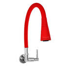 Torneira Gourmet De Cozinha Vermelha Parede Tubo Cone 3455