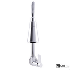 Torneira Gourmet De Parede Para Cozinha Cromada Cone 2 Jatos