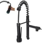 Torneira Gourmet De Parede Preto