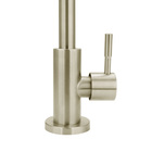 Torneira Gourmet de Pia para Cozinha com Bica Alta Inox Escovado Steel Stoc