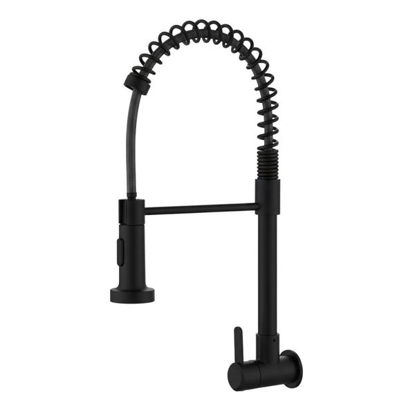 Torneira Gourmet Em Inox De Parede Para Cozinha Flexível — To