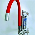 Torneira Gourmet Filtro C-64 Tubo Flexível Vermelho  Parede 1