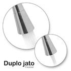 Torneira Gourmet Flexível 2 Jatos Conic Parede C34 Casagrande