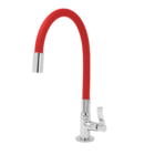 Torneira Gourmet Flexível Cozinha C70 Mesa Vermelha 1/4 V