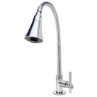 Torneira Gourmet Flexível Cozinha Mesa Cônico Cromada C61 Cas