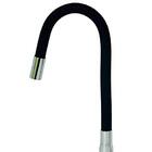 Torneira Gourmet Flexível De Cozinha Parede Preta 1/4 De Volt