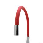 Torneira Gourmet Flexível De Cozinha Parede Vermelha Lisa Del
