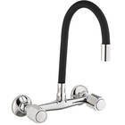 Torneira Gourmet Flexível De Parede Com Misturador De Água Qu