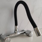 Torneira Gourmet Flexível De Parede Com Misturador De Água Qu