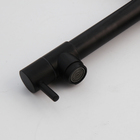 Torneira Gourmet Flexível De Parede Para Cozinha Preto