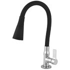 Torneira Gourmet Flexível Dois Jatos Preto Fosco Bancada Casa