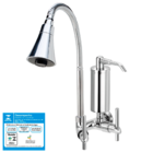 Torneira Gourmet Flexível Filtro Parede Cone Cromada C61