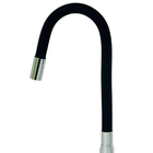 Torneira Gourmet Flexível Para Cozinha Mesa Preta 1/4 De Volt