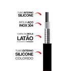 Torneira Gourmet Flexível Para Cozinha Mesa Preta 1/4 De Volt