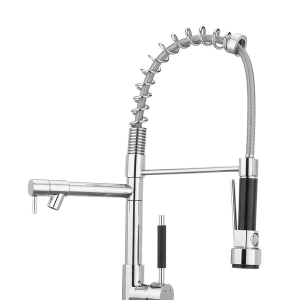 Torneira Gourmet Flexível Para Pia Cozinha Monocomando Cromo