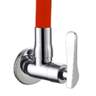 Torneira Gourmet Flexível Parede Colorida Vermelha Me05 Doan