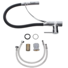 Torneira Gourmet Flexível Preta